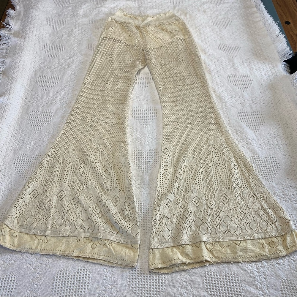 Intimately Free People Crochet Pants (XS)